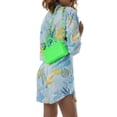 thumbnail image 3 of Sunloudy Female Handbag,Large Capacity Solid Color Storage Bag Fidget Toys,20*11*5.7cm, 3 of 9