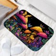thumbnail image 6 of 1pc Colorful Fairyland Absorbent Non-Slip Bathroom Thickened Flannel Rug Decor,Soft,Quick Drying,Suitable For Indoor/outdoor Use,Bathrooms,Bedrooms,Kitchens,Terrace,Laundry Rooms,16"x24", 6 of 9