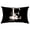 S, variant on Vikakiooze Pillow Covers English Alphabet ANW Floral Pillowcases Black Throw Pillow Case