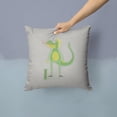 thumbnail image 2 of Carolines Treasures BB5734PW1414 Alphabet I for Iguana Fabric Decorative Pillow  14Hx14W multicolor, 2 of 4
