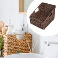 thumbnail image 6 of Almencla Decorative Home Storage Bin Woven Basket for Dresser Shelves Bedroom Brown, 6 of 8