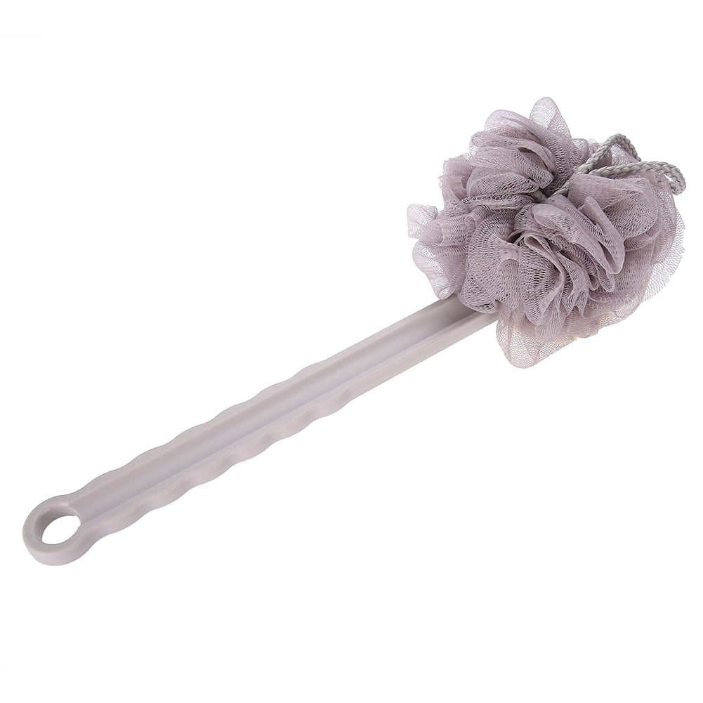 Sonew Soft Bath Brush Long Handle Shower Exfoliating Brush Bath Mesh
