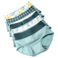 thumbnail image 3 of Women's Cotton Underpants 5Pcs High Waist Elastic Underwear Comfortable Breathable For Daily Use Size XL, 3 of 4