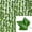 Ivy Vines, variant on LOVE DOCK 12pcs 2M Ivy green Fake Leaves Garland Plant Vine Foliage Home Decor Plastic Rattan string Wall Decor Artificial Plants (Watermelon)