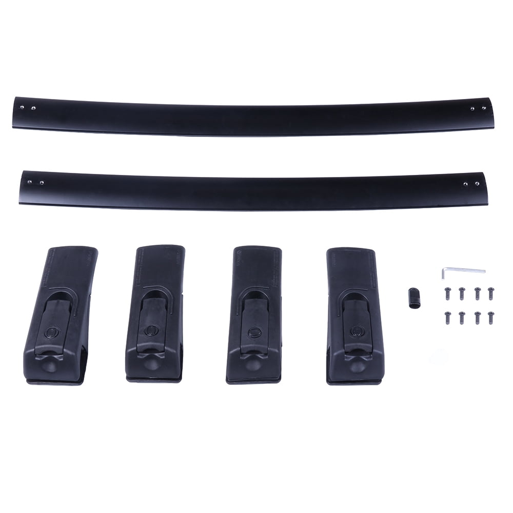 SCITOO fit for 2013 2014 2015 2016 2017 2018 for Toyota RAV4 Sport Utility Aluminum Alloy Roof Top Cross Bar Set Roof Rack Rail