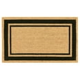 thumbnail image 2 of Transocean NTR12223248 Liora Manne Natura Double Border Outdoor Mat, Black - 18 x 30 in., 2 of 6