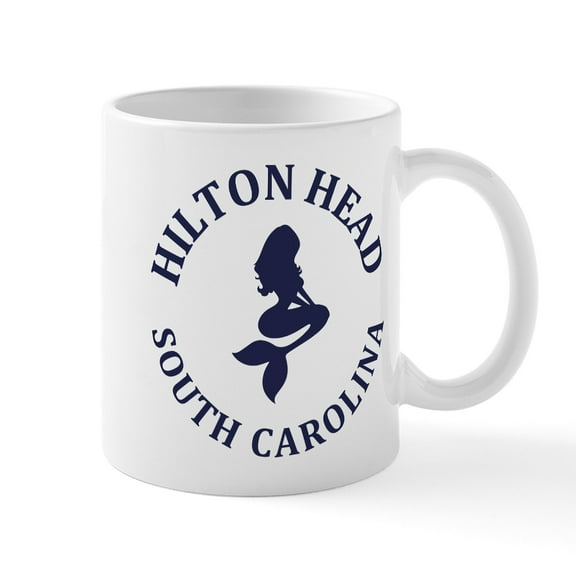 CafePress - Summer Hilton Head South Carolina Mugs - 11 oz Ceramic Mug - Novelty Coffee Tea Cup