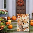 thumbnail image 3 of VOCHIC Welcome Fall Garden Flag with Maple Squirrel Double Sided 12x18 Inch Small Burlap Autumn Yard Flags Outside Outdoor House Yard Decoration (Only Flag), 3 of 7