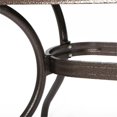 thumbnail image 4 of Afuera Living 68.11" Aluminum Patio Dining Table in Hammered Bronze, 4 of 11