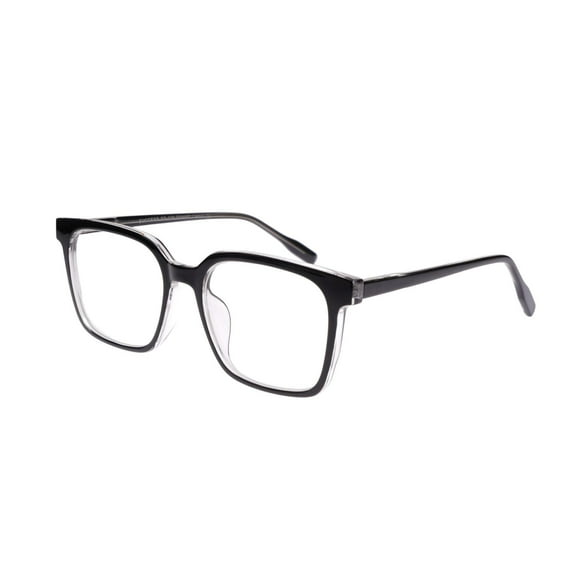 New SUCCESS SS-158 Black on Crystal Eyeglasses 52/18/145