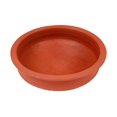 thumbnail image 4 of Clay Pottery Earthen Kadai Clay Pots For Cooking & Serving - Red, 1 Liter, 4 of 5