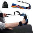 thumbnail image 2 of Nvzi Stretching Strap, Fitness Yoga Stretch Strap with 7 Loops, Foot and Calf Stretcher Ankle Stretch Bands, Improve Strength Relieve Pain for Plantar Fasciitis Achilles Tendonitis Spurs, 2 of 5