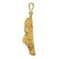 thumbnail image 2 of 14k Yellow Gold Tigers Head Pendant, 2 of 4