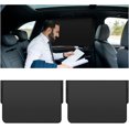 thumbnail image 1 of 2PCS Car Window Shades, Magnetic Double Layer Side Sun Shade Cover Blocks Heat and UV Rays, Automotive Sunshade Privacy Curtain for Kids, Baby, Universal Vehicles (Back) - Rear, 1 of 6