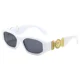 thumbnail image 3 of Gafas de sol cuadradas irregulares Retro para mujeres y hombres, gafas de sol con montura pequeña, diseñador de moda, producto de tendencia, tonos UV400, nuevas, 3 of 5