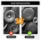 thumbnail image 3 of Funda Protectora Para Parrilla De Subwoofer, Multiusos, Fácil De Instalar, OD 8,66 Pulgadas, 2 Cubiertas Para Parrilla De Altavoz Para Aplicaciones Automotrices, 3 of 7