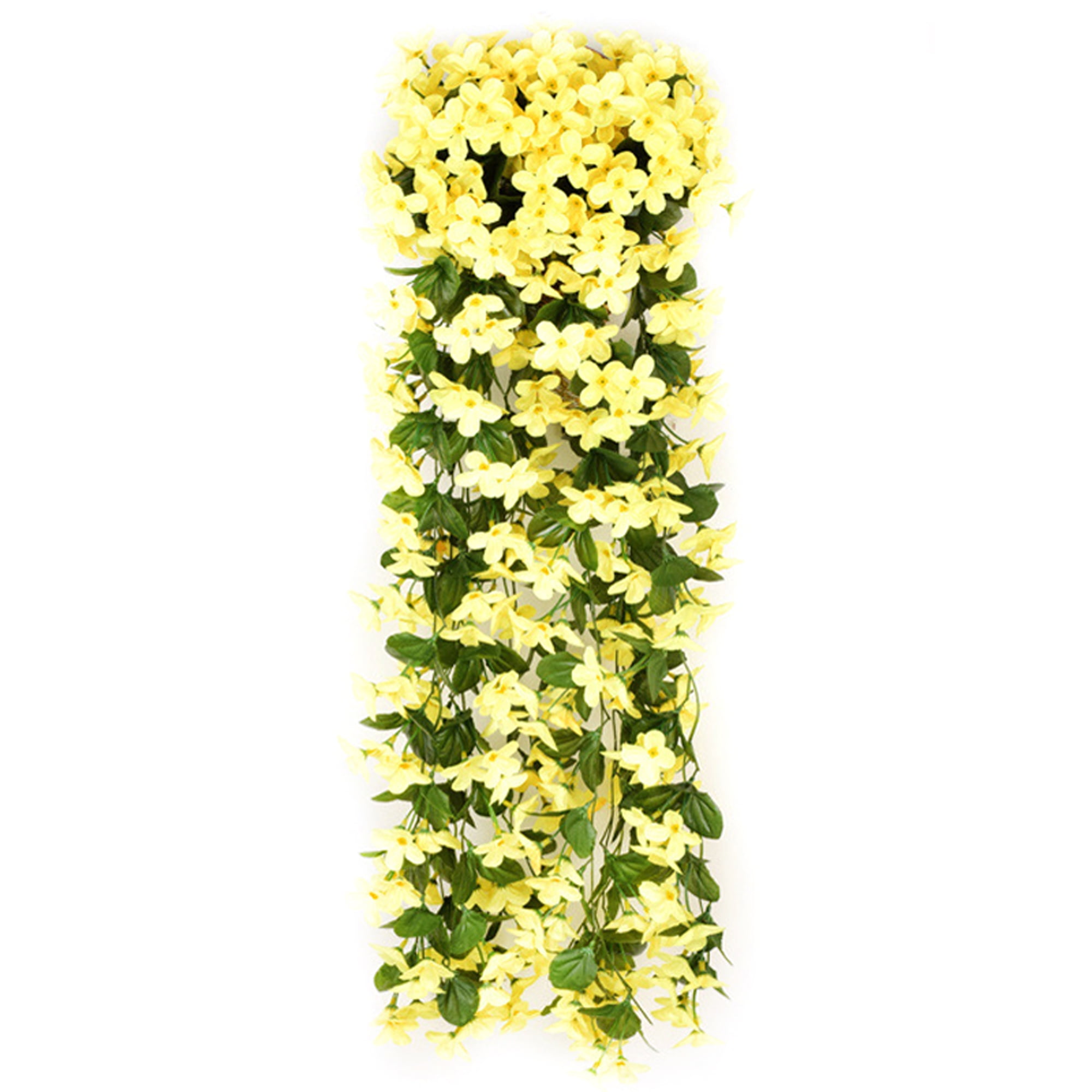 Artificial Violet Hanging Flowers Vines Plants Home Garden Indoor