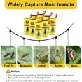thumbnail image 5 of 30 Rolls Fly Strips Traps for Home, Sticky Strips, Fly Paper Tape Catcher Ribbon for Gnat Fungus Fruit Flies, 5 of 7