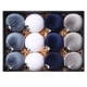 thumbnail image 1 of Adorno Navideño de Bola, Diseño Irresponsable, Ligero y Seguro, Ideal para Árboles y Coronas, Decoración Navideña Versátil, Bodas y Fiestas, Juego de 12 Piezas, 1 of 6