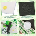 thumbnail image 3 of Saint Patrick''s Day Kitchen Mats Set of 2 St. Patrick''s Day Kitchen Rugs Irish Shamrock St Patrick Theme Pattern Kitchen Mats Sets Lucky Green Shamrocks Floor Mat for Kitchen Standing Desk (Clover), 3 of 6