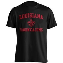 University of Louisiana at Lafayette Ragin' Cajuns ULL Distressed Retro Short Sleeve T-Shirt