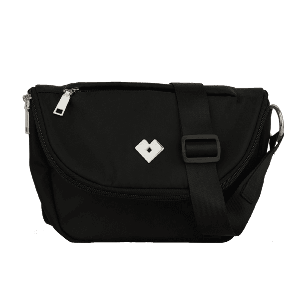 Bolsa Crossbody Mujer Moderna LuckyLy, Ligera con Múltiples Compartimentos y Repelente al Agua, Bolsa Bandolera Versátil y de Viaje, Modelo Nila negro UNITALLA