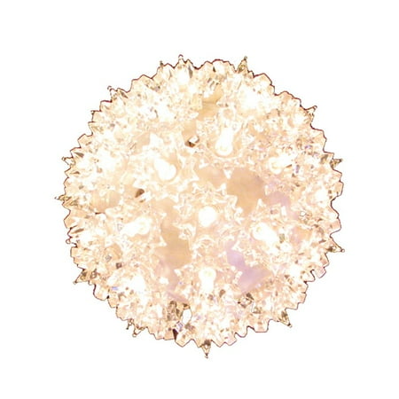 Kurt Adler 6 in. Clear 50 ct. Light Sphere