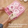 thumbnail image 5 of RXIRUCGD Shoe Washing Bag Shoe Laundry Bag, Shoe Care Washing Bag Lazy Thickened Shoe Cover Mesh Bag Washing Machine Special Shoe Washing Bag Hanging Drying Mesh Pocket,Pink, 5 of 6