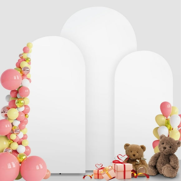 Set de fundas para arcos de boda, telón de fondo MEKOTRIN Arch, 4 pies, 5 pies y 6 pies