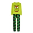 thumbnail image 4 of Matching Christmas Pajamas for Family, Green Pajamas for Women Set, Christmas Pajamas, Drawstring Athletic PJ Sets for Woman, Matching Christmas Pajamas for Family(Women, M), 4 of 4