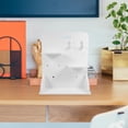 thumbnail image 3 of Raindrops 1 Set White Office Pegboard Display for Desk Organization with PVC-wood Composites, 3 of 7