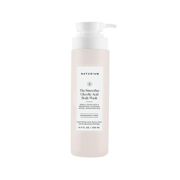 Gel de baño Naturium The Smoother con ácido glicólico, 500 ml