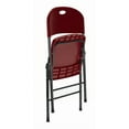 thumbnail image 2 of VTOY 2-Pack Plastic Folding Chairs Foldable Chairs for Home and Office, for Indoor and Outdoor Events-Red, 2 of 6