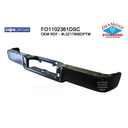 FO1102361DSC Rear Step Bumper Bar for 2006-2008 Ford F-150, Lincoln Mark LT
