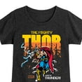 thumbnail image 3 of Marvel Thor - Pixelated - Toddler and Youth Girls Fitted Short Sleeve Graphic T-Shirt, 3 of 5