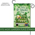 thumbnail image 2 of Newhomestyle St Patricks Day Garden Flag, St Patricks Day Flag 12 x 18 Double Sided, Happy St Patricks Day Garden Flag, Mini St Patrick's Day Yard Flag Burlap Flag Outdoor Decoration, 2 of 7