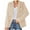 Khaki, variant on IROINNID Women's Blazer Jacket Long Sleeve Solid Color Notch Lapel Outwear, Leisure Ladies Collar Slim Office Jacket Outerwear