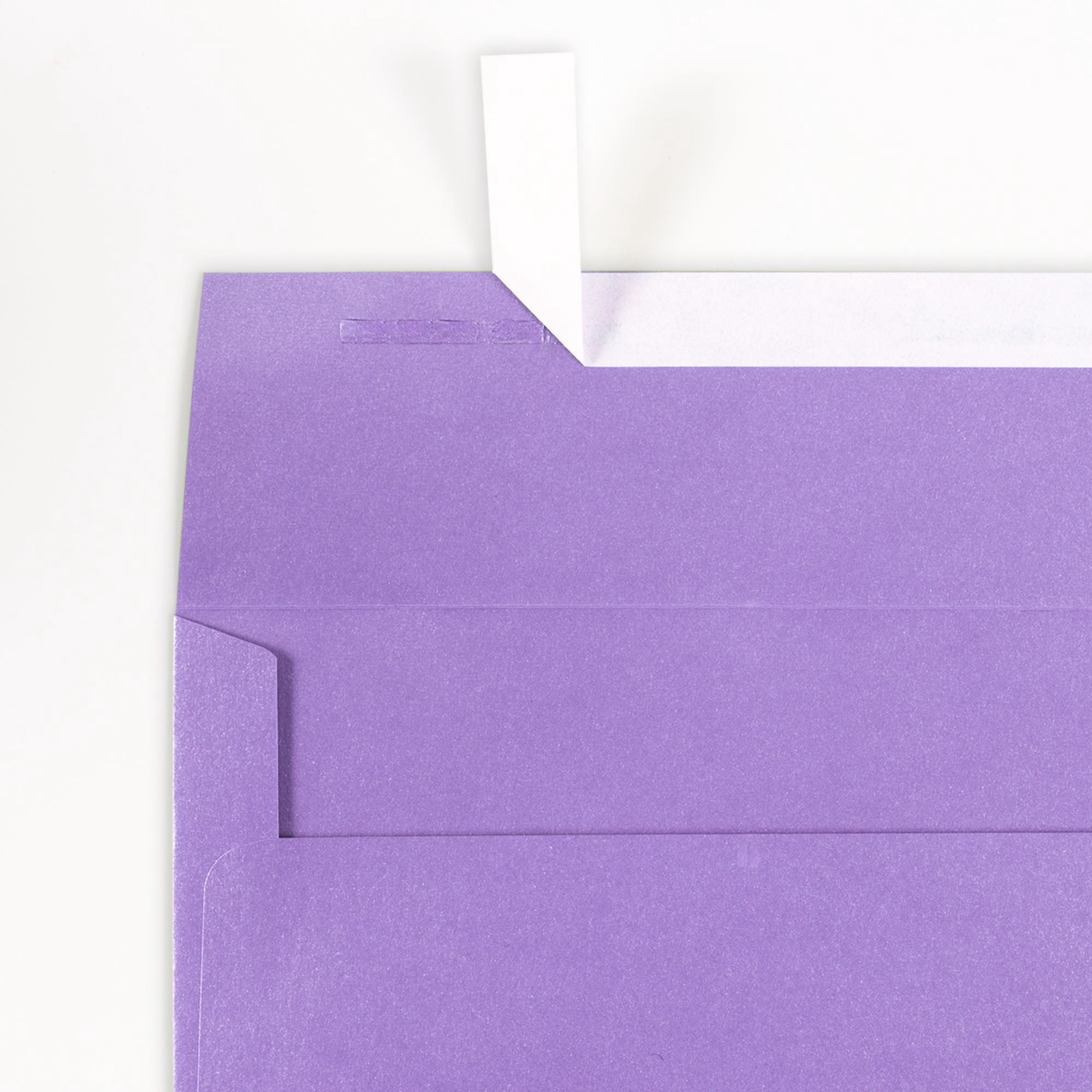 LUXPaper A7 Invitation Envelopes, 5 1/4 x 7 1/4, Amethyst Metallic, 500/Pack