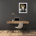 thumbnail image 3 of Bloch, Carl 15x18 White Modern Wood Framed Museum Art Print Titled - The Resurrection, 3 of 4