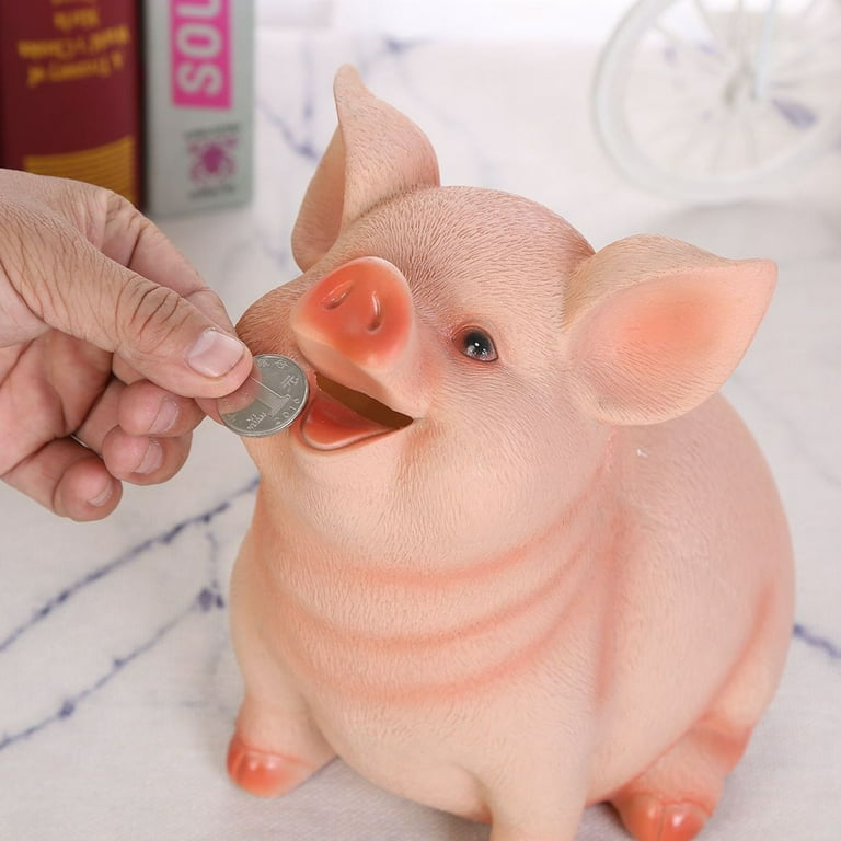 Pig shaped piggy bank deals