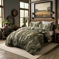 thumbnail image 5 of VISI-ONE Realtree Excape Queen 3 Piece Comforter Set – Lightweight Microfiber Bedding with Unisex Rustic Charm, Farmhouse Appeal for Lodges, RVs, Cabins, Nature Lovers, Hunters & Modern Home Décor, 5 of 7