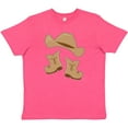 thumbnail image 3 of Inktastic Western Style Boy Boots Youth T-Shirt, 3 of 5