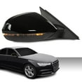 thumbnail image 2 of Passenger Right Side Mirror Fit for 2012-2018 Audi A6 Premium/Fit 2013-2018 Audi S6 128-64021R, 4G1857410, 4G185750, 4G08575, 4G1857410BE01C, 4GD857410C Black, 2 of 9