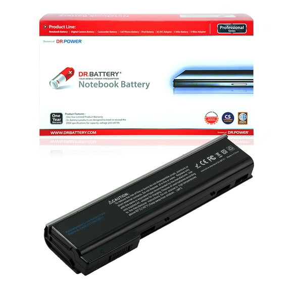 DR. BATTERY - Replacement for HP ProBook 640 / 640 G1 / 645 / 645 G1 / 650 / 650 G1 / 655 G1 / 718755-001 / 718756-001 / 718757-001 / CA06 / CA06XL / CA09 / HSTNN-DB4Y / HSTNN-LB4X [10.8V / 4400mAh]