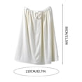 thumbnail image 5 of HongHeng Set of 2 Womens Wrap Towel with Hair Towel Bath Towel Wrap Shower Dress Towel Spa Wraps for Women's Bathrobe, 5 of 8
