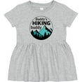 thumbnail image 3 of Inktastic Daddy's Hiking Buddy with Mountains and Trees Girls Baby Dress, 3 of 5