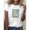 White, variant on Fashion Reading Humor Print T Shirts Sarcastic 'Fiction Because Real Life' Quote Pattern Tops Bookworms & Writers Graphic Tees,S-5XL