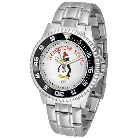 Ncaa Competitor Metal Band Watch - Youngstown State Penguins NCAA