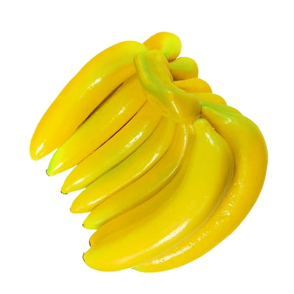 Ornement de Bureau Bananes 13 Grappes de Bananes Réalistes Décoration pour Photographie de Modèles Accessoires et Décoration de Fête de Cuisine