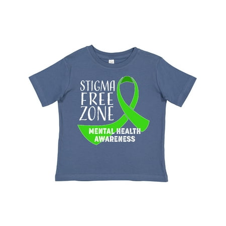 

Inktastic Stigma Free Zone Mental Health Awareness Gift Toddler Boy or Toddler Girl T-Shirt
